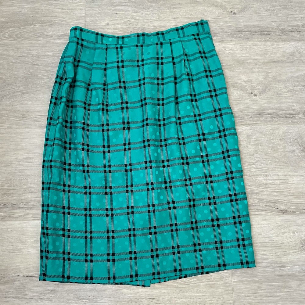 Julie Francis 100% Silk Vintage Skirt - Size M